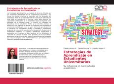 Bookcover of Estrategias de Aprendizaje en Estudiantes Universitarios