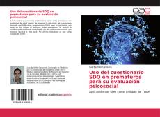 Capa do livro de Uso del cuestionario SDQ en prematuros para su evaluación psicosocial 