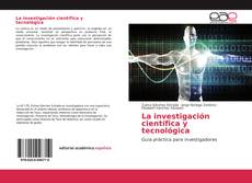 Portada del libro de La investigación científica y tecnológica