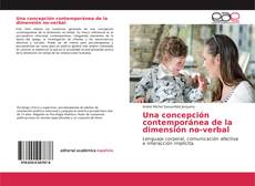 Capa do livro de Una concepción contemporánea de la dimensión no-verbal 
