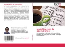 Bookcover of Investigación de operaciones