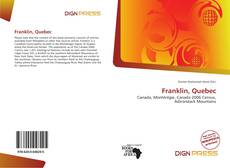 Capa do livro de Franklin, Quebec 