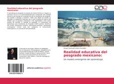 Capa do livro de Realidad educativa del posgrado mexicano: 