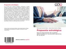 Buchcover von Propuesta estratégica