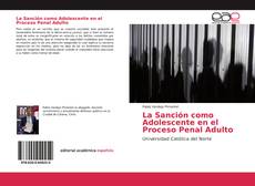 Buchcover von La Sanción como Adolescente en el Proceso Penal Adulto