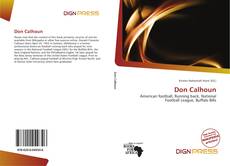 Capa do livro de Don Calhoun 