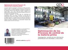 Buchcover von Optimización de los Procesos de control de la materia prima