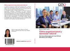 Couverture de Clima organizacional y bienestar laboral