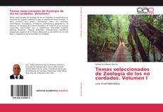 Capa do livro de Temas seleccionados de Zoología de los no cordados. Volumen I 