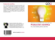 Portada del libro de Producción científica