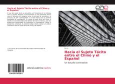 Portada del libro de Hacia el Sujeto Tácito entre el Chino y el Español