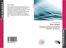 Buchcover von Don Siegel