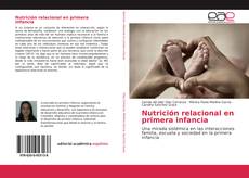 Capa do livro de Nutrición relacional en primera infancia 