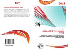 Action Of 6 November 1794 kitap kapağı