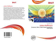 Julien Hoffmann kitap kapağı