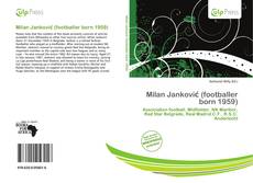 Milan Janković (footballer born 1959) kitap kapağı