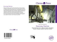 Buchcover von Gaerong Station