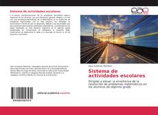 Couverture de Sistema de actividades escolares