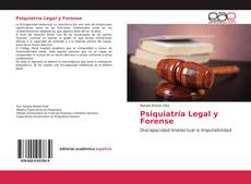 Psiquiatría Legal y Forense kitap kapağı