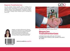 Capa do livro de Negocios Transfronterizos 