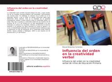 Portada del libro de Influencia del orden en la creatividad verbal
