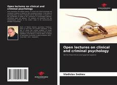 Open lectures on clinical and criminal psychology的封面