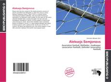 Buchcover von Aleksejs Semjonovs