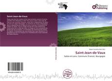 Capa do livro de Saint-Jean-de-Vaux 