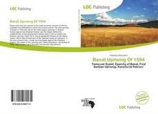 Banat Uprising Of 1594的封面