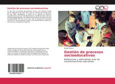 Portada del libro de Gestión de procesos socioeducativos