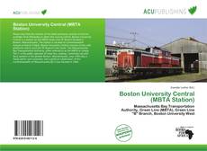Portada del libro de Boston University Central (MBTA Station)