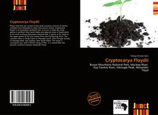 Copertina di Cryptocarya Floydii