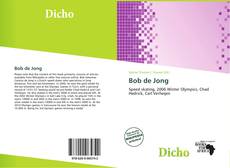 Copertina di Bob de Jong