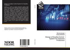 Design of Quality Control System for Gasoline Production kitap kapağı
