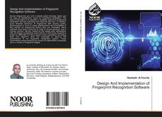 Portada del libro de Design And Implementation of Fingerprint Recognition Software