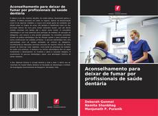 Portada del libro de Aconselhamento para deixar de fumar por profissionais de saúde dentária