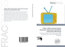 1994–1995 United States Network Television Schedule (Saturday Morning)的封面