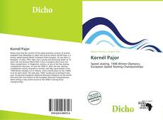 Capa do livro de Kornél Pajor 