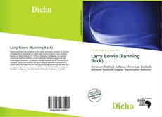 Capa do livro de Larry Bowie (Running Back) 