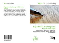 Borítókép a  Department of Energy and Climate Change - hoz