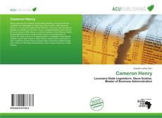 Buchcover von Cameron Henry