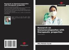 Copertina di Research on bionanocomposites with therapeutic properties