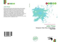 Copertina di John Thow