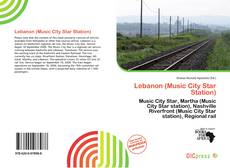 Lebanon (Music City Star Station)的封面