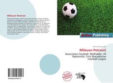 Bookcover of Milovan Petrović