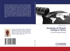 Copertina di Sociology of Climate Change in Africa