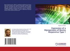 Capa do livro de Expression of a Glycoprotein of Bovine Herpesvirus Type 1 