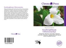 Обложка Erythrophleum Chlorostachys