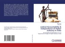 Copertina di Judicial Accountability & Independence of Higher Judiciary in India