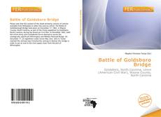 Bookcover of Battle of Goldsboro Bridge